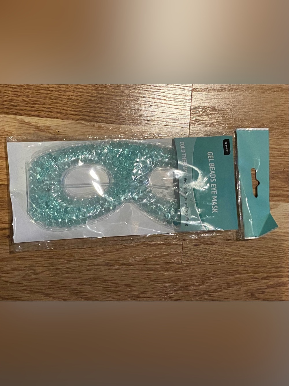 b·pure Gel Beads Eye Mask - Mint Green